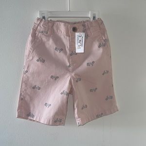 The Children’s Place 4T pink shorts with motorcycles
